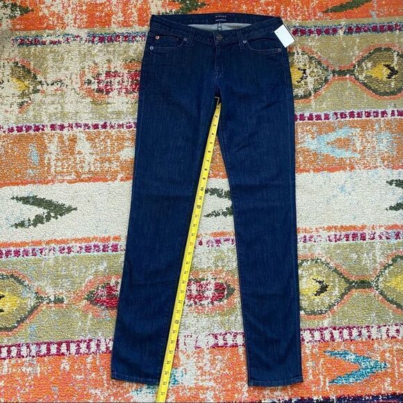 Hudson Dark Wash Mid Rise Skinny Jeans - Picture 11 of 12